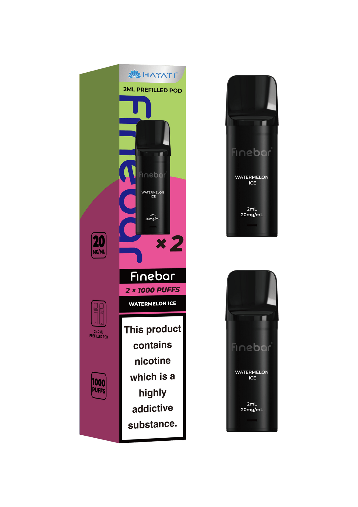 Buy Bulk Hayati Finebar Pods - pack of 5 - Vape Wholesale Mcr