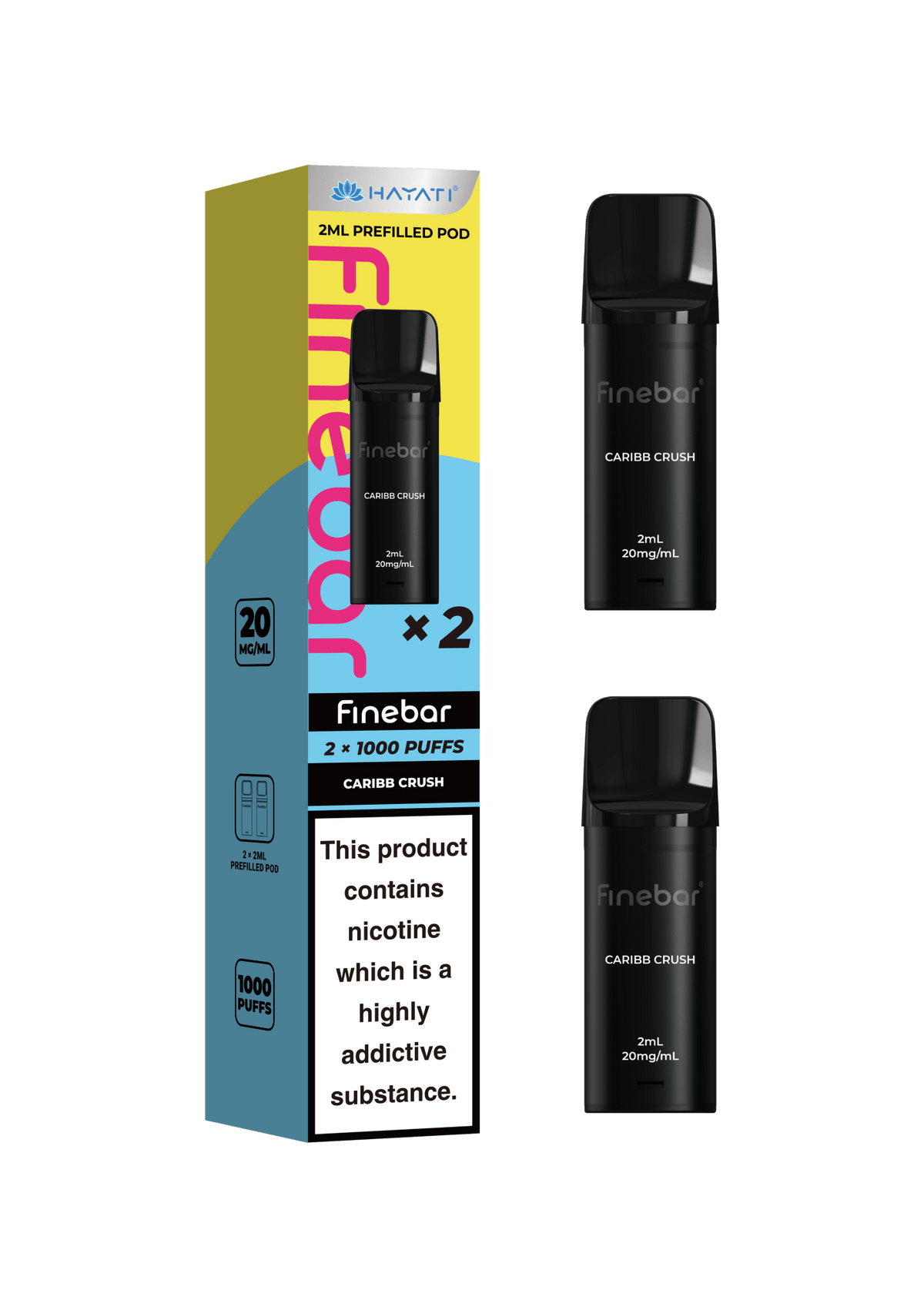 Buy Bulk Hayati Finebar Pods - pack of 5 - Vape Wholesale Mcr