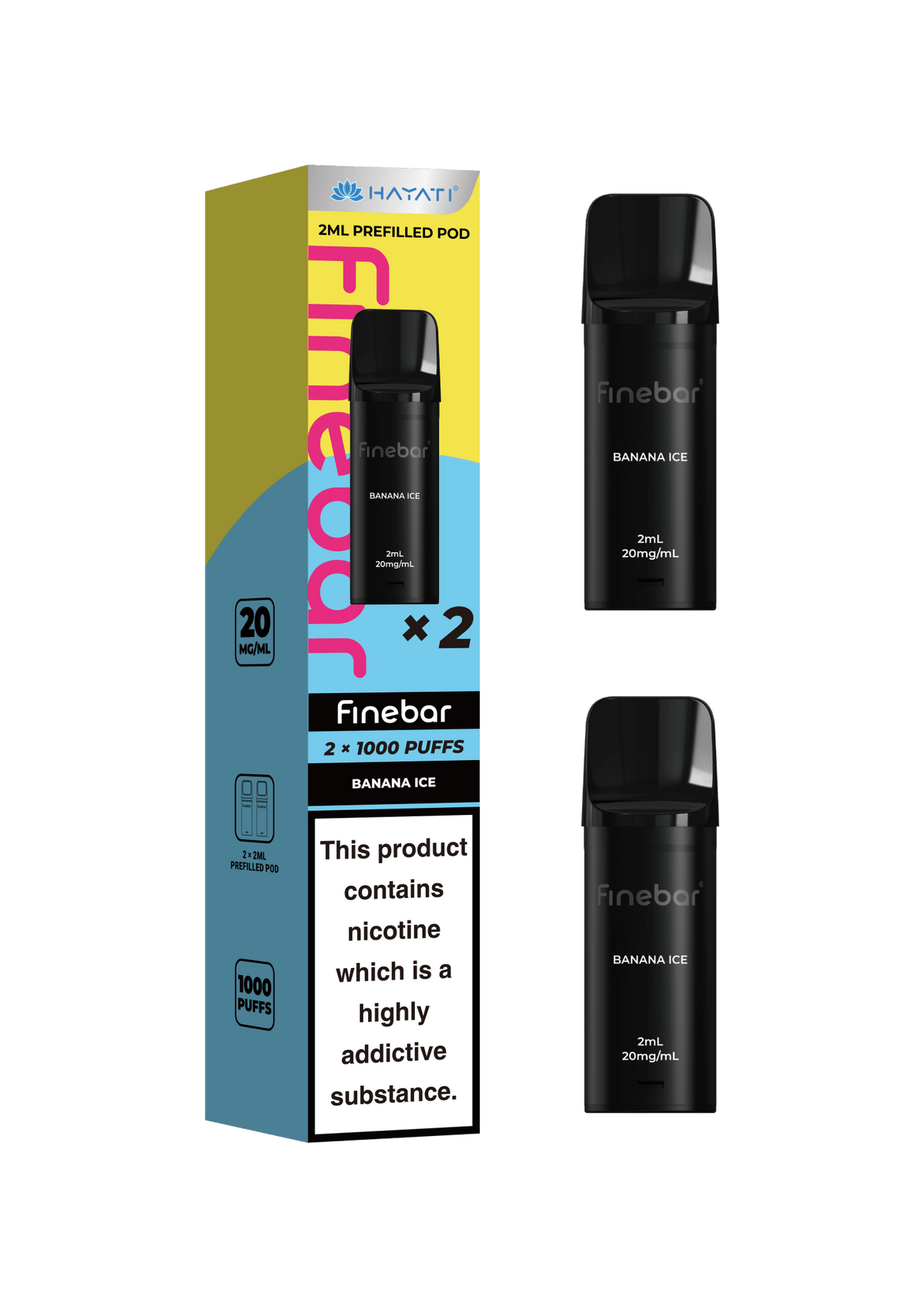 Buy Bulk Hayati Finebar Pods - pack of 5 - Vape Wholesale Mcr