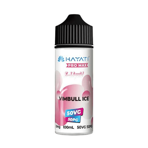 Buy Bulk Hayati Pro Max 100ml E-Liquid 0mg Nicotine Vape Juice 50VG/50PG - Vape Wholesale Mcr
