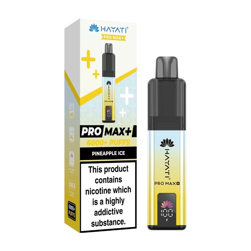 Buy Bulk Hayati Pro Max+ 6000 Prefilled Pod Kit - Pack of 5 (Ban Proof) - Vape Wholesale Mcr