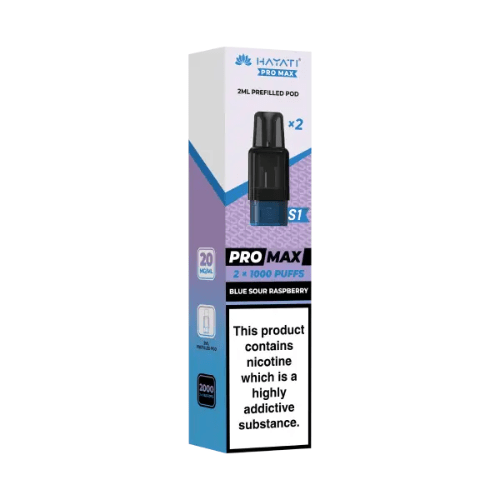 Buy Bulk Hayati Pro Max S1 Prefilled Pods - Pack of 10 - Vape Wholesale Mcr