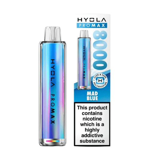 Buy Bulk Hyola Pro Max 8000 Puffs Prefilled Pod Kit - Box of 5 (Ban Proof) - Vape Wholesale Mcr