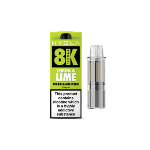Buy Bulk Hyola Pro Max 8000 Puffs Prefilled Pods (box of 5) - Vape Wholesale Mcr