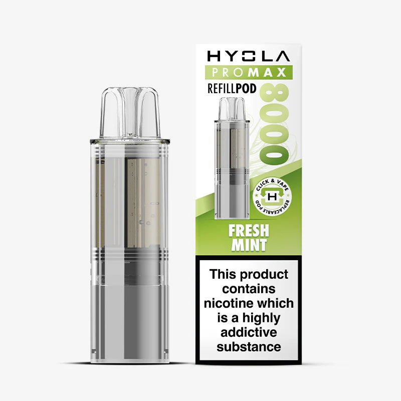 Buy Bulk Hyola Pro Max 8000 Puffs Prefilled Pods - Vape Wholesale Mcr