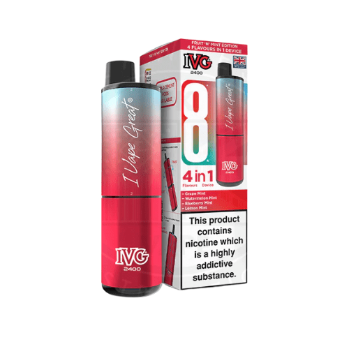 Buy Bulk IVG 2400 4in1 Prefilled Pod Kit - Box of 5 - Vape Wholesale Mcr