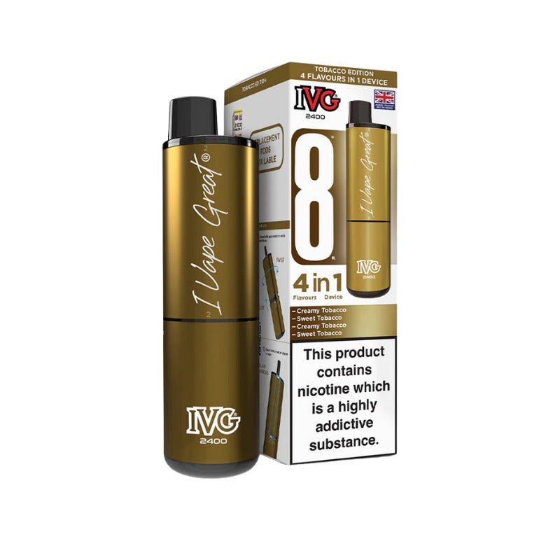 Buy Bulk IVG 2400 Prefilled Pod Kit - Box of 5 (Ban Proof) - Vape Wholesale Mcr