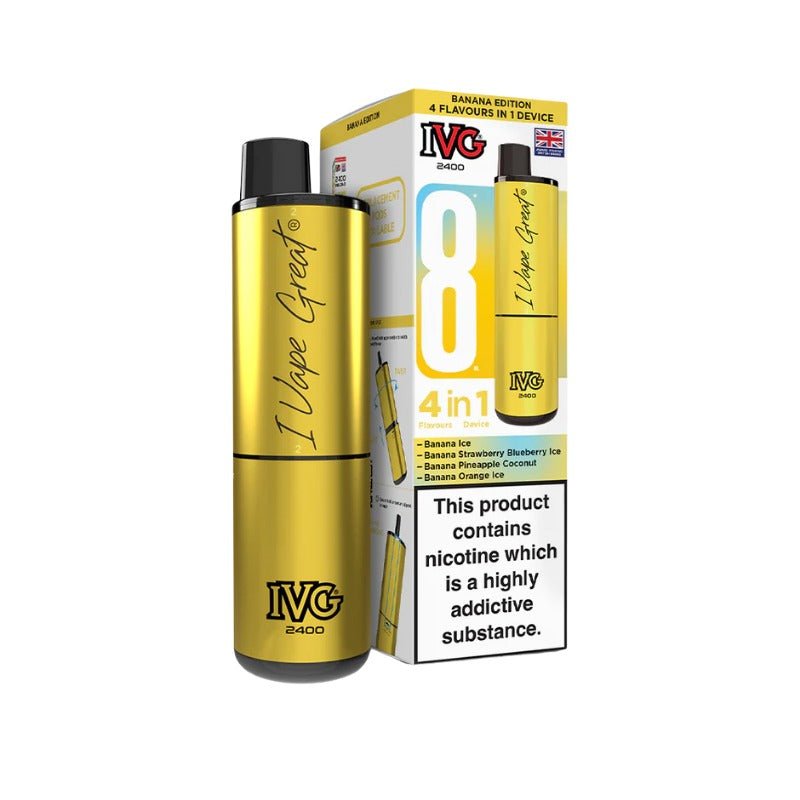 Buy Bulk IVG 2400 Prefilled Pod Kit - Box of 5 (Ban Proof) - Vape Wholesale Mcr