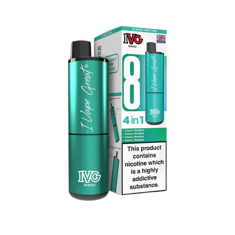 Buy Bulk IVG 2400 Prefilled Pod Kit - Box of 5 (Ban Proof) - Vape Wholesale Mcr