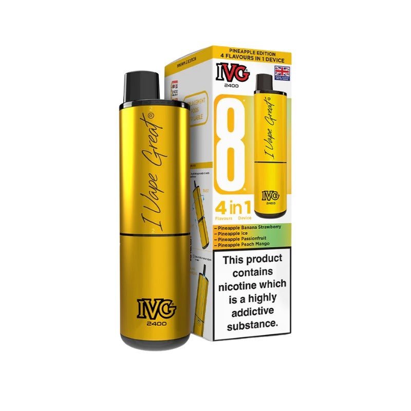 Buy Bulk IVG 2400 Prefilled Pod Kit - Box of 5 (Ban Proof) - Vape Wholesale Mcr