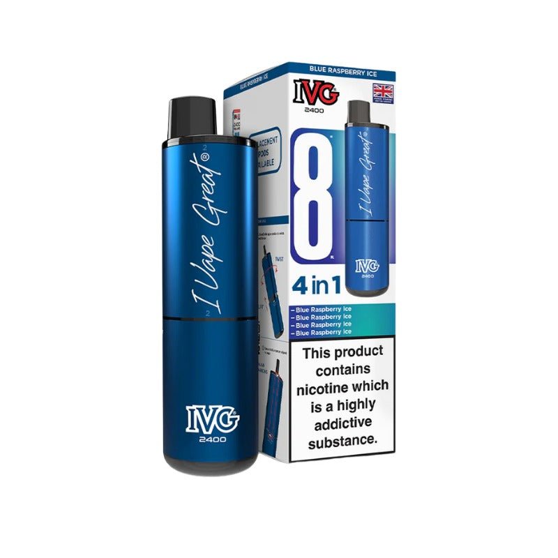 Buy Bulk IVG 2400 Prefilled Pod Kit - Box of 5 (Ban Proof) - Vape Wholesale Mcr