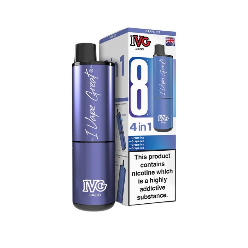 Buy Bulk IVG 2400 Prefilled Pod Kit - Box of 5 (Ban Proof) - Vape Wholesale Mcr