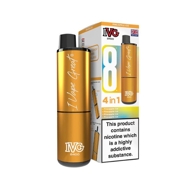 Buy Bulk IVG 2400 Prefilled Pod Kit - Box of 5 (Ban Proof) - Vape Wholesale Mcr