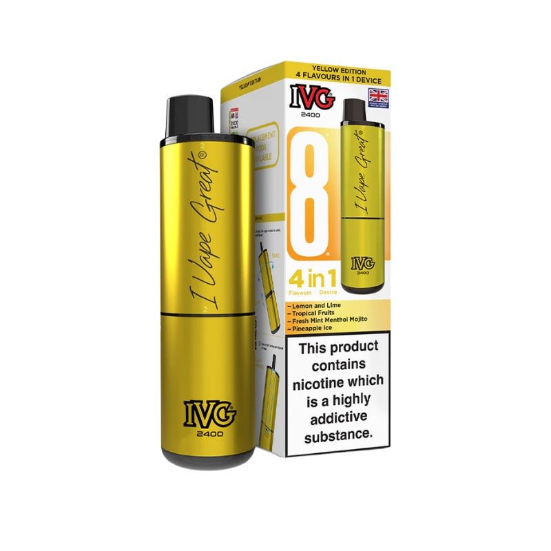 Buy Bulk IVG 2400 Prefilled Pod Kit - Box of 5 (Ban Proof) - Vape Wholesale Mcr