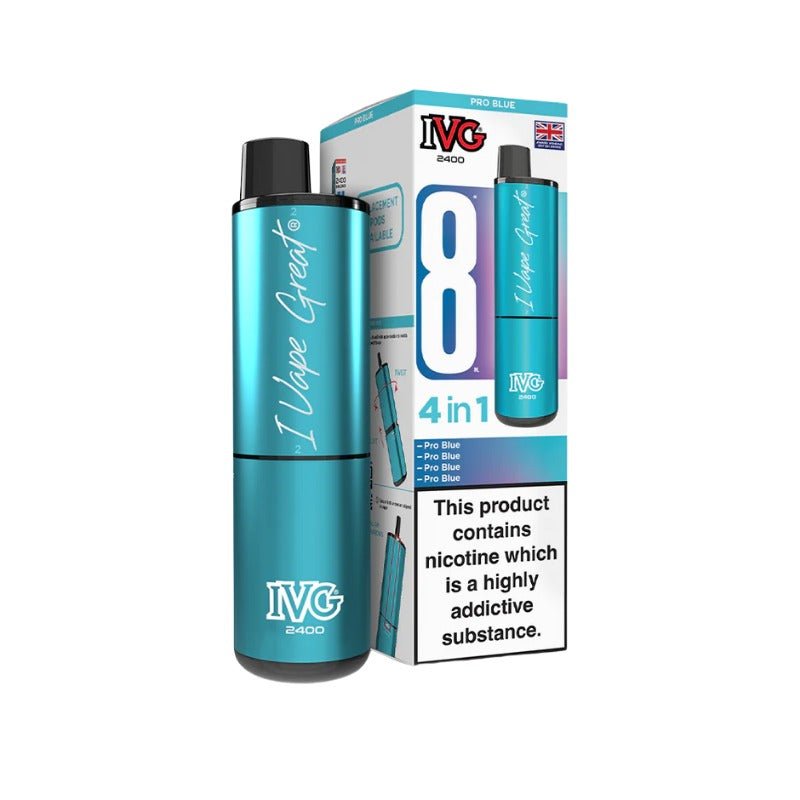 Buy Bulk IVG 2400 Prefilled Pod Kit - Box of 5 (Ban Proof) - Vape Wholesale Mcr