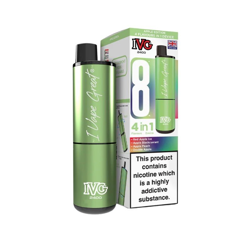 Buy Bulk IVG 2400 Prefilled Pod Kit - Box of 5 (Ban Proof) - Vape Wholesale Mcr