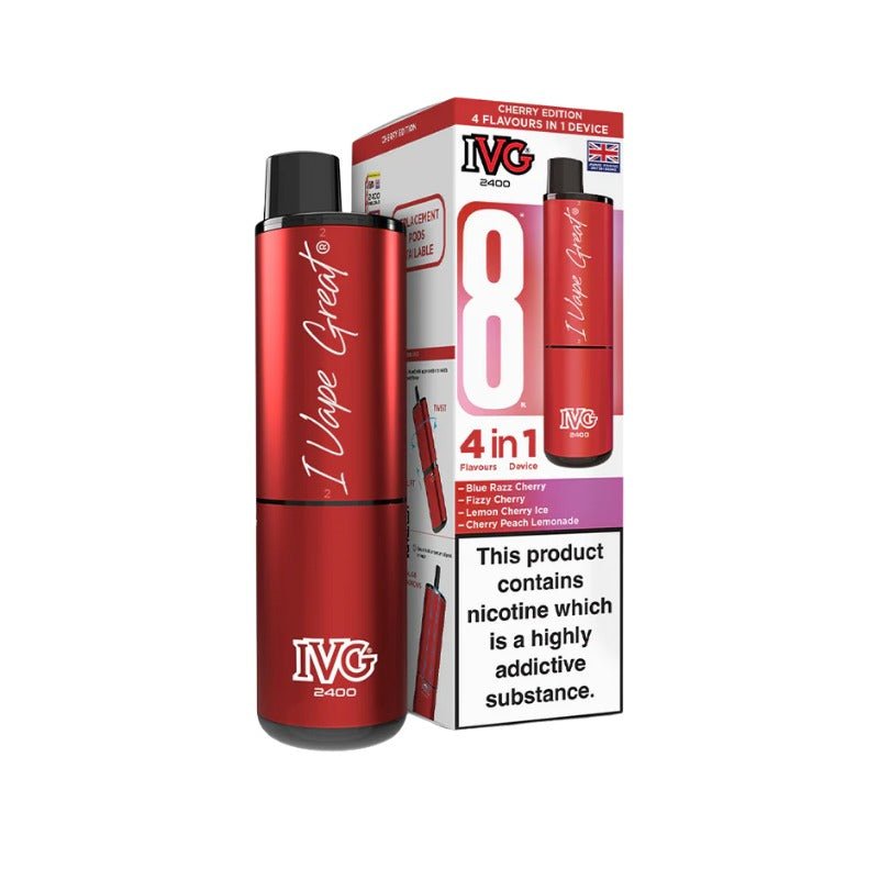 Buy Bulk IVG 2400 Prefilled Pod Kit - Box of 5 (Ban Proof) - Vape Wholesale Mcr