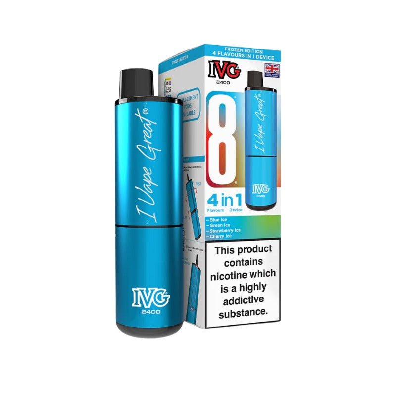 Buy Bulk IVG 2400 Prefilled Pod Kit - Box of 5 (Ban Proof) - Vape Wholesale Mcr