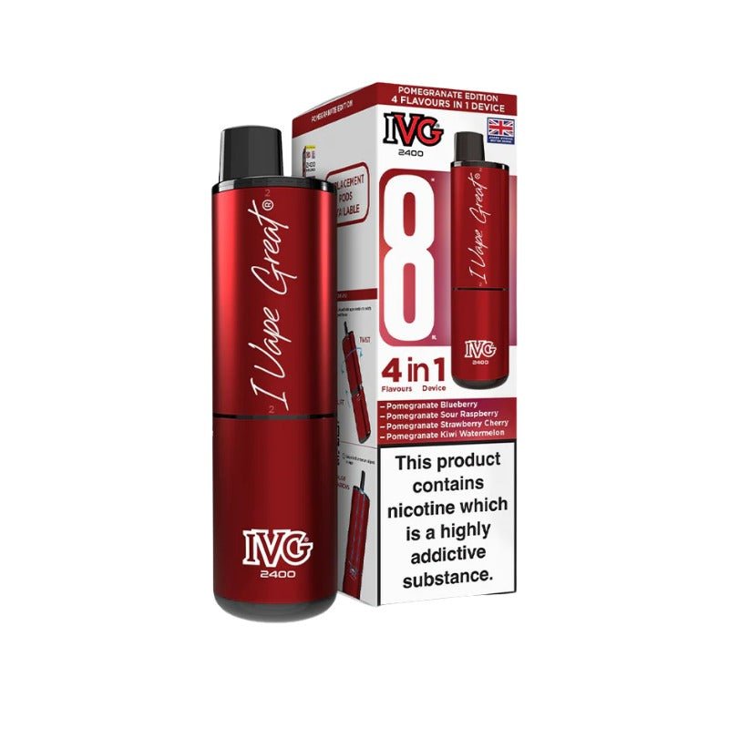 Buy Bulk IVG 2400 Prefilled Pod Kit - Box of 5 (Ban Proof) - Vape Wholesale Mcr