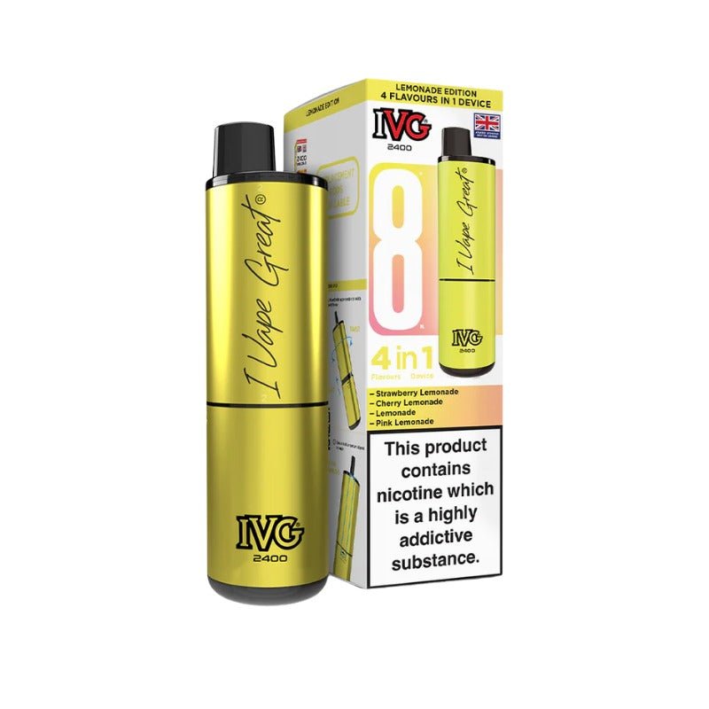 Buy Bulk IVG 2400 Prefilled Pod Kit - Box of 5 (Ban Proof) - Vape Wholesale Mcr