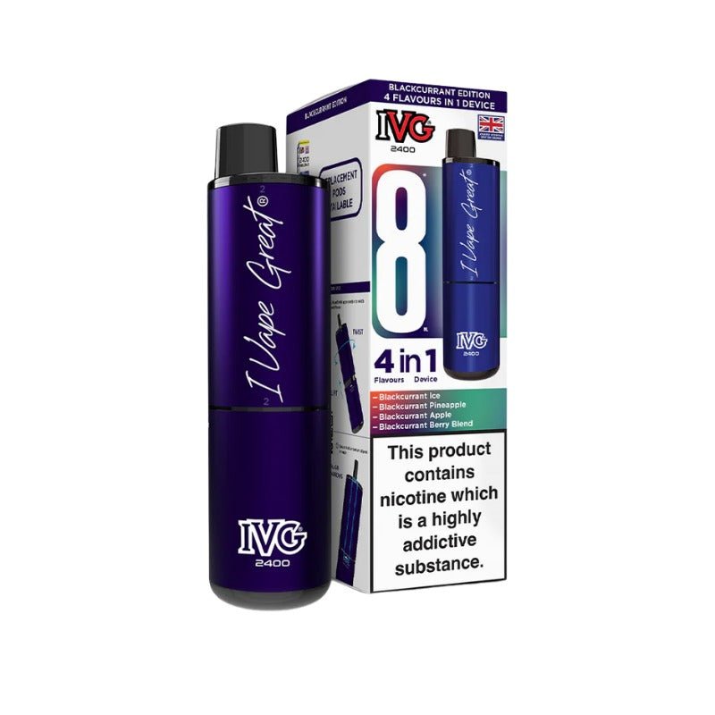 Buy Bulk IVG 2400 Prefilled Pod Kit - Box of 5 (Ban Proof) - Vape Wholesale Mcr