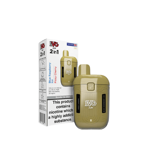 Buy Bulk IVG Air 2 - in - 1 Prefilled Pod Vape Kit - Box of 5 - Vape Wholesale Mcr