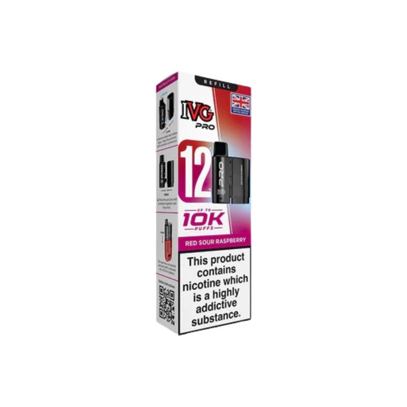 Buy Bulk IVG Pro 12 Prefilled Pod - Compliant June 1st (Ban Proof) - Vape Wholesale Mcr