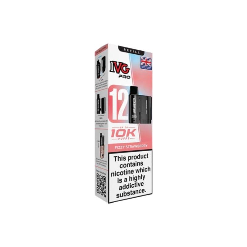 Buy Bulk IVG Pro 12 Prefilled Pod - Compliant June 1st (Ban Proof) - Vape Wholesale Mcr