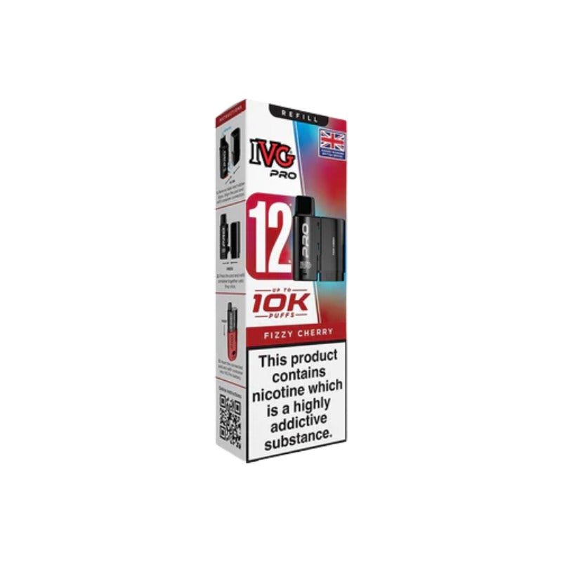 Buy Bulk IVG Pro 12 Prefilled Pod - Compliant June 1st (Ban Proof) - Vape Wholesale Mcr