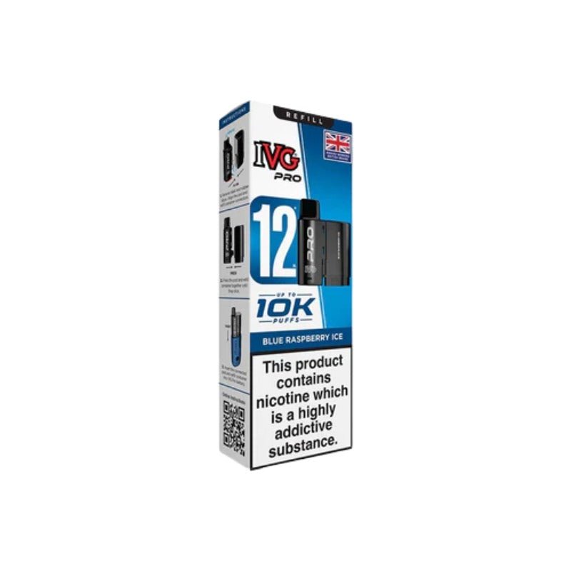 Buy Bulk IVG Pro 12 Prefilled Pod - Compliant June 1st (Ban Proof) - Vape Wholesale Mcr