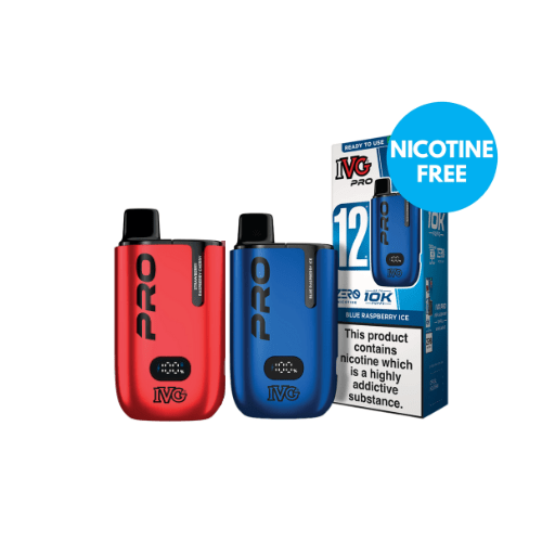 Buy Bulk IVG PRO 12 Starter Kit ZERO NICOTINE - Pack of 5 - Vape Wholesale Mcr