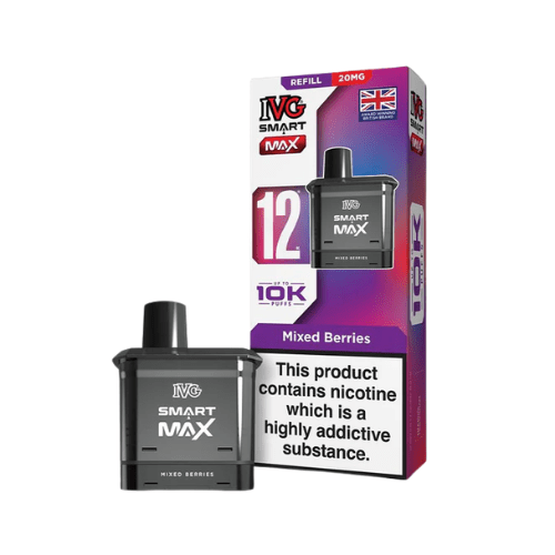 Buy Bulk IVG Smart Max 10K Prefilled Pods - Box of 10 - Vape Wholesale Mcr