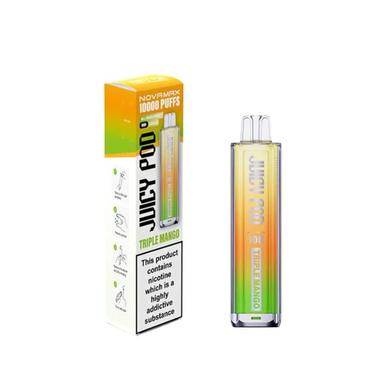 Buy Bulk Juicy Pod Novamax 10k Prefilled Vape Kit - Pack of 5 (Ban Proof) - Vape Wholesale Mcr