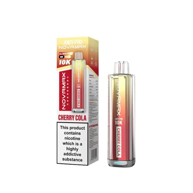 Buy Bulk Juicy Pod Novamax 10k Prefilled Vape Kit - Pack of 5 (Ban Proof) - Vape Wholesale Mcr
