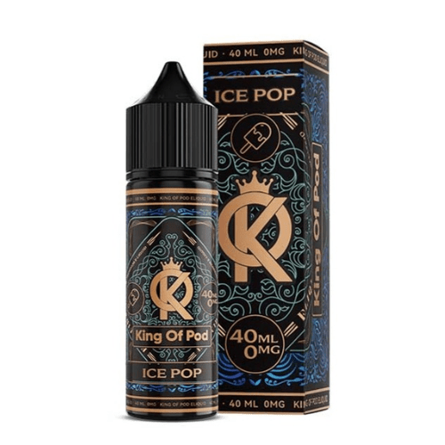 Buy Bulk KING OF POD E-Liquid 0mg 40ML No Nicotine - Vape Wholesale Mcr