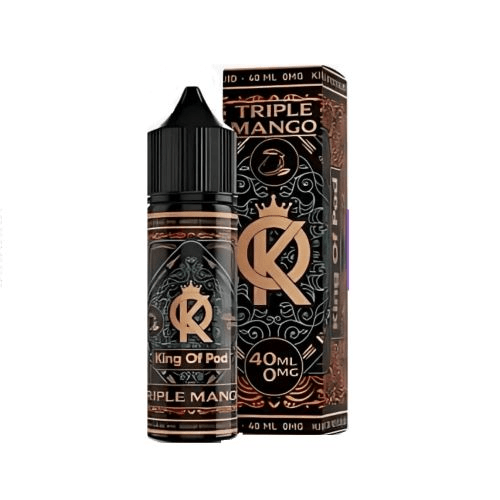 Buy Bulk KING OF POD E-Liquid 0mg 40ML No Nicotine - Vape Wholesale Mcr