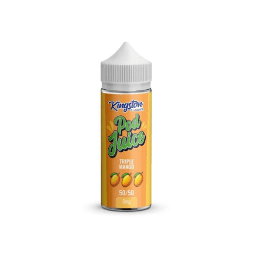Buy Bulk Kingston Pod Juice 50/50 0mg 100ml Shortfill - Vape Wholesale Mcr
