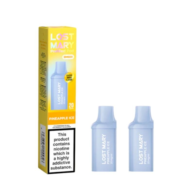Buy Bulk Lost Mary BM600 Replacement Pods - Pack of 20 (Ban Proof) - Vape Wholesale Mcr