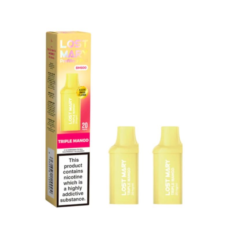 Buy Bulk Lost Mary BM600 Replacement Pods - Pack of 20 (Ban Proof) - Vape Wholesale Mcr