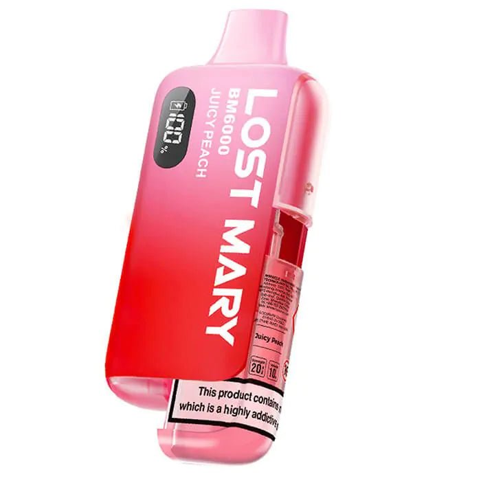 Buy Bulk Lost Mary BM6000 Prefilled Pod Kit - Box of 5 (Ban Proof) - Vape Wholesale Mcr
