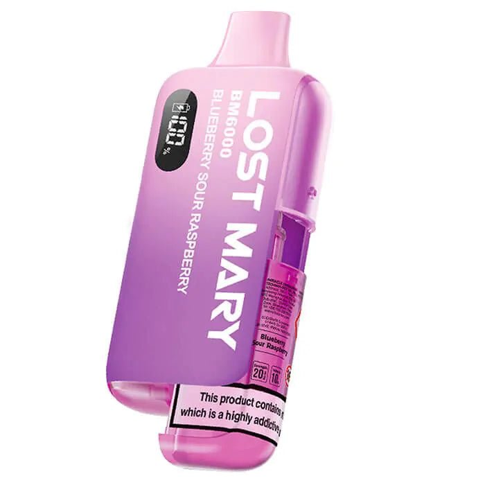Buy Bulk Lost Mary BM6000 Prefilled Pod Kit - Box of 5 (Ban Proof) - Vape Wholesale Mcr