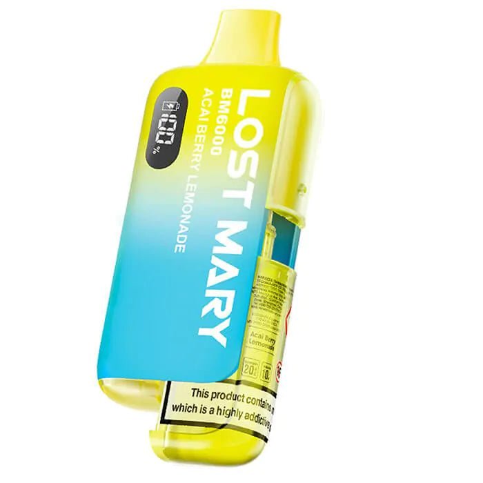 Buy Bulk Lost Mary BM6000 Prefilled Pod Kit - Box of 5 (Ban Proof) - Vape Wholesale Mcr