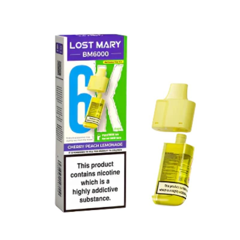 Buy Bulk Lost Mary BM6000 Prefilled Pods - Pack of 5 (Ban Proof) - Vape Wholesale Mcr