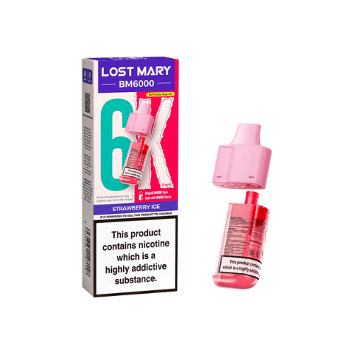 Buy Bulk Lost Mary BM6000 Prefilled Pods - Pack of 5 - Vape Wholesale Mcr