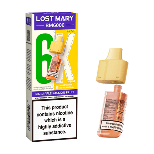 Buy Bulk Lost Mary BM6000 Prefilled Pods - Pack of 5 - Vape Wholesale Mcr