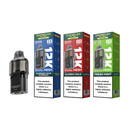 Buy Bulk Oxva Tasteflex SL 12K Prefilled Pods - Pack of 5 - Vape Wholesale Mcr