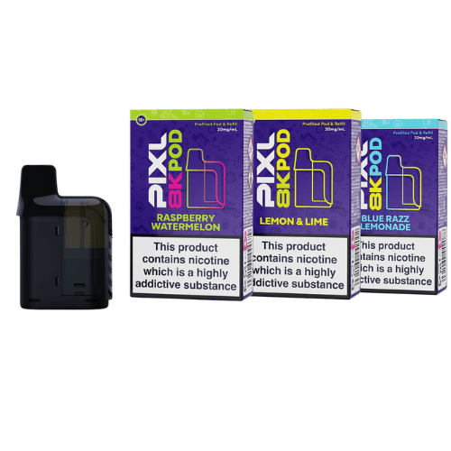 Buy Bulk PIXL 8000 Prefilled Pods - Pack of 5 - Vape Wholesale Mcr
