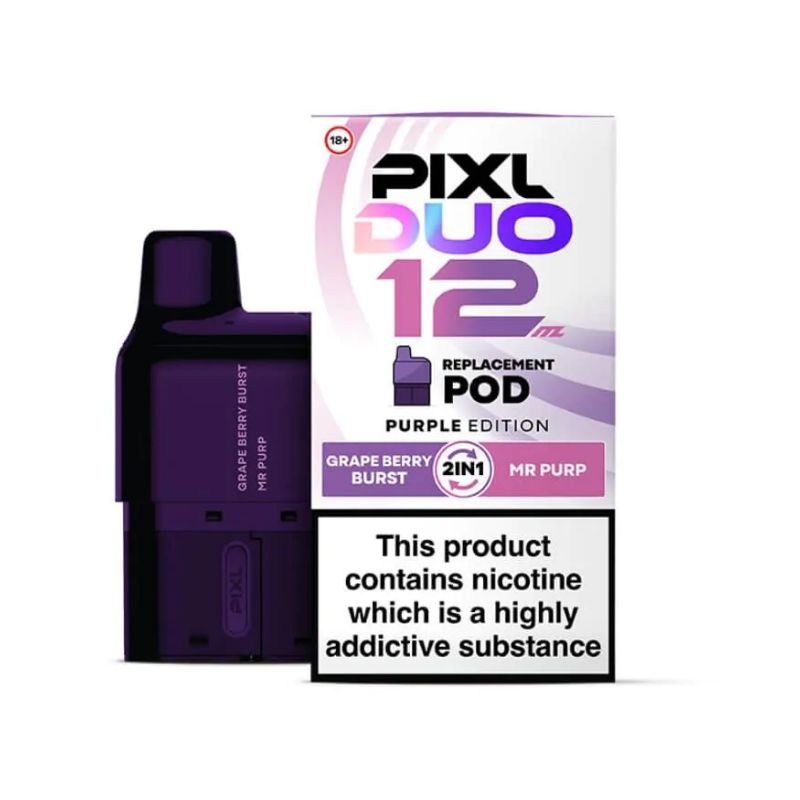Buy Bulk PIXL Duo 12000 Replacement Prefilled Pods - Pack of 5 (Ban Proof) - Vape Wholesale Mcr
