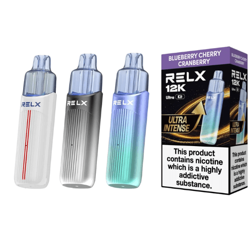 Buy Bulk Relx 12k Ultra Vape Kit - Pack of 5 - Vape Wholesale Mcr