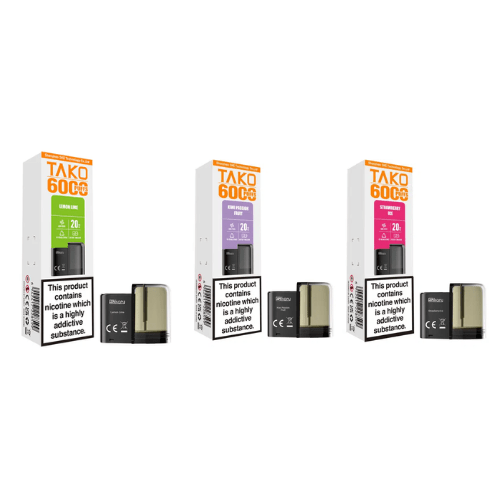 Buy Bulk Sikary TAKO SP6000 Prefilled Pods - Pack of 5 - Vape Wholesale Mcr